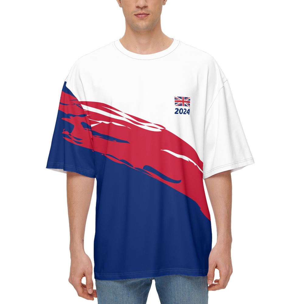 Custom Printed Men's Oversized Short-Sleeve T-Shirt | NovaTomato