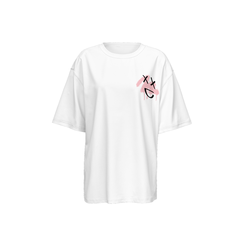 Custom Printed Women's Oversized Short-Sleeve T-Shirt